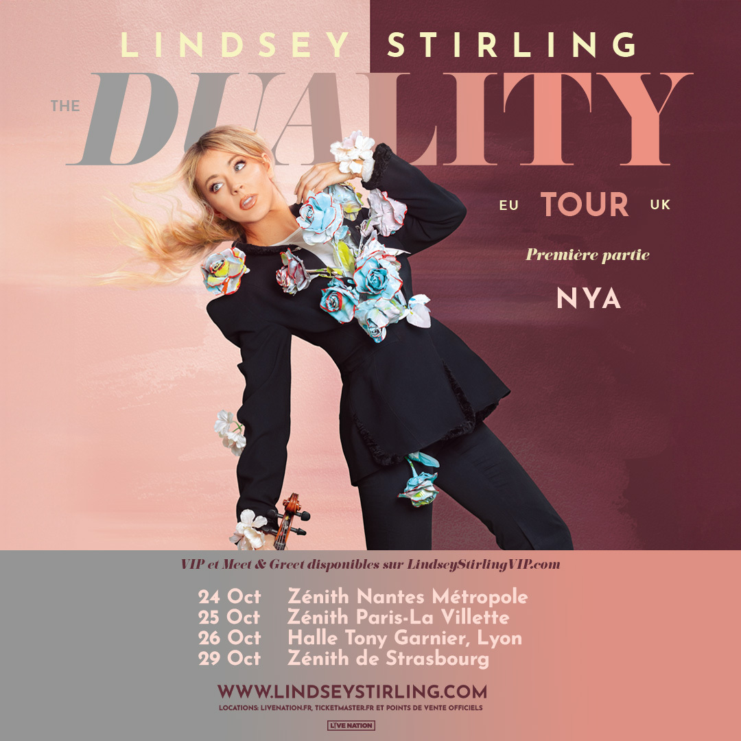Lindsey Stirling annonce la tournée française Duality avec le clip d'Evil Twin