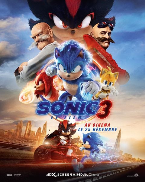 Sonic 3 - le film / Titre original : Sonic The Hedgehog 3