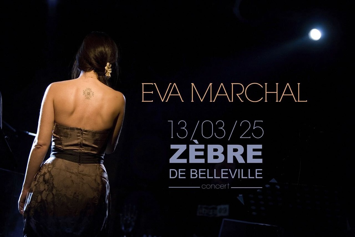 Eva Marchal en concert au Zèbre de Belleville le 13/03/2025 pour l'album 88