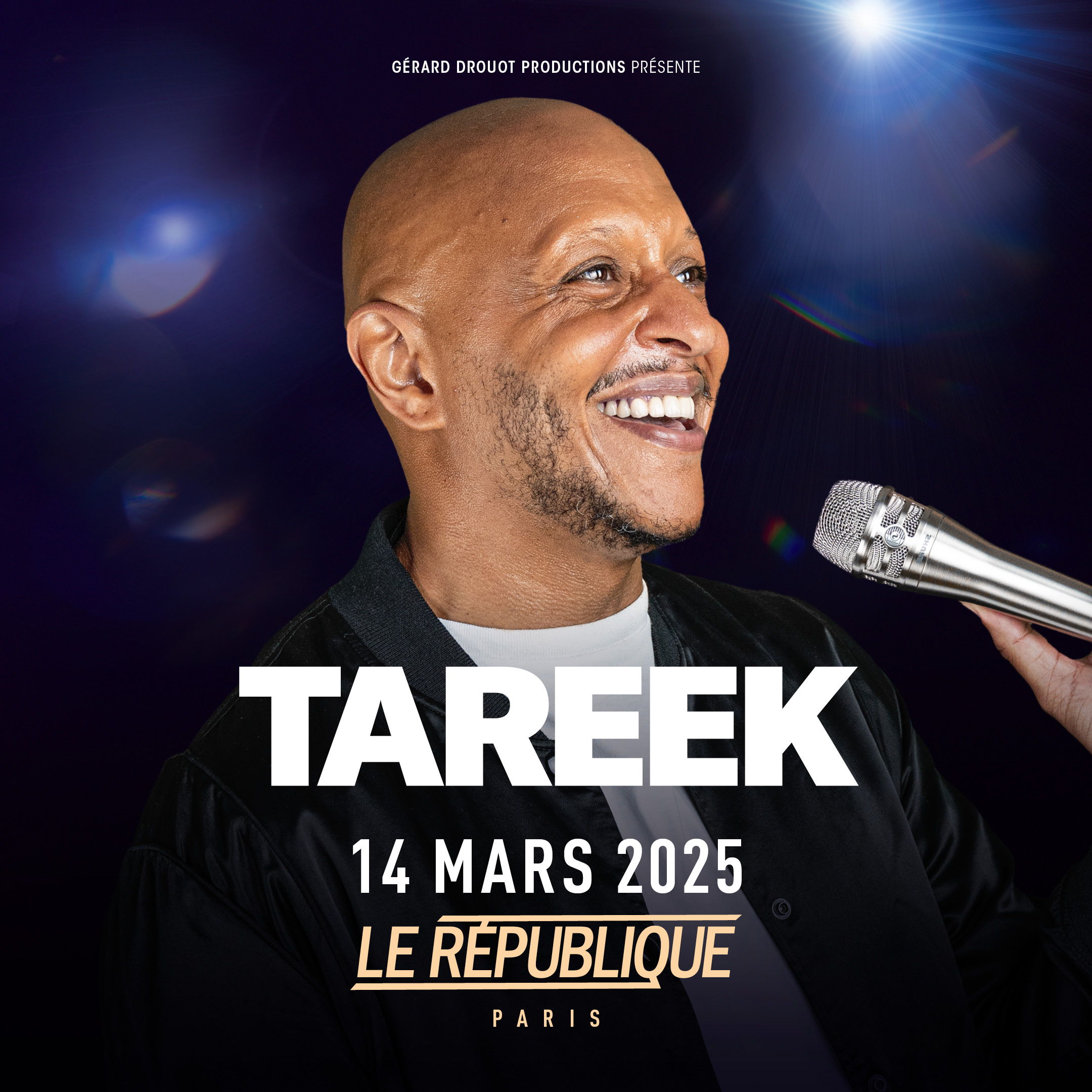 Tareek revient le 14/03 avec son one man show à Paris au République et en tournée