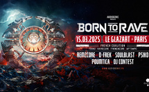 15/03/25 – BORN TO RAVE – GLAZART – PARIS – HARD MUSIC